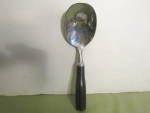Spade Ice Cream Spoon With Black Bakelite Handle